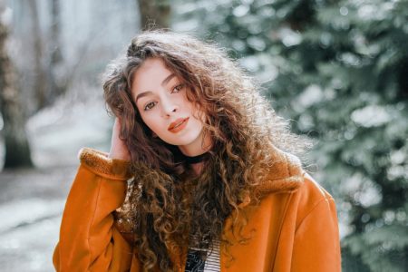 cheveux ondulés