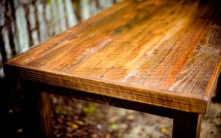 table sur mesure